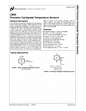 DataSheet LM35 pdf